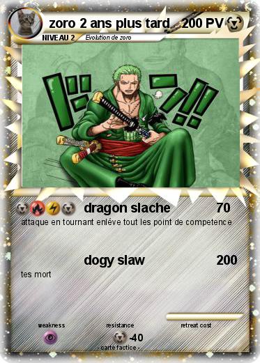 Pokemon zoro 2 ans plus tard