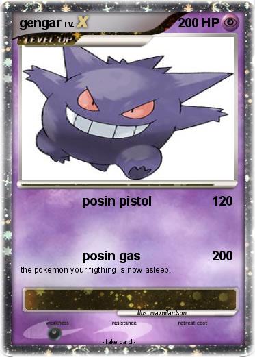 Pokemon gengar