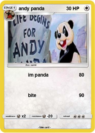 Pokemon andy panda