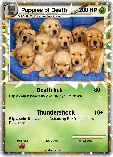 Pokemon Puppies of Death
