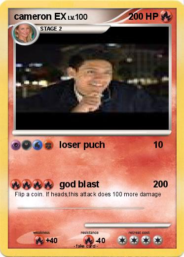Pokemon cameron EX