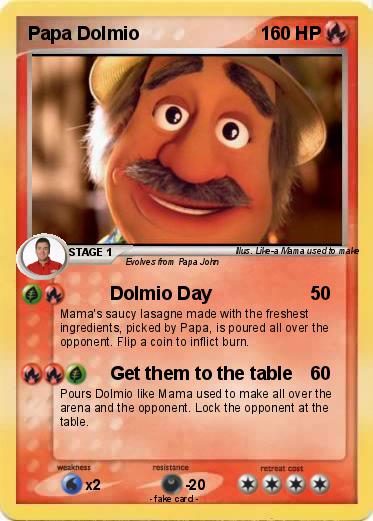Pokemon Papa Dolmio