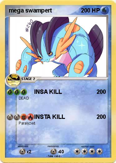 Pokemon mega swampert