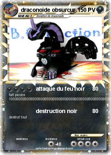 Pokemon draconoide obsurcur
