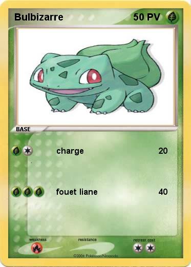 Pokemon Bulbizarre