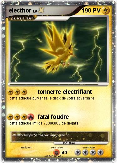 Pokemon electhor