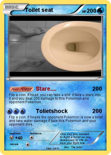 Pokemon Toilet seat