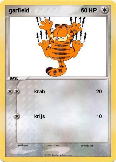 Pokemon garfield
