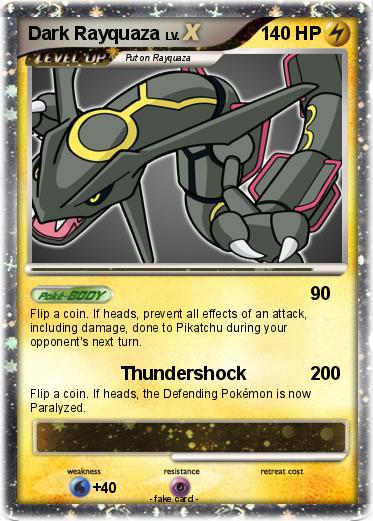 Pokemon Dark Rayquaza