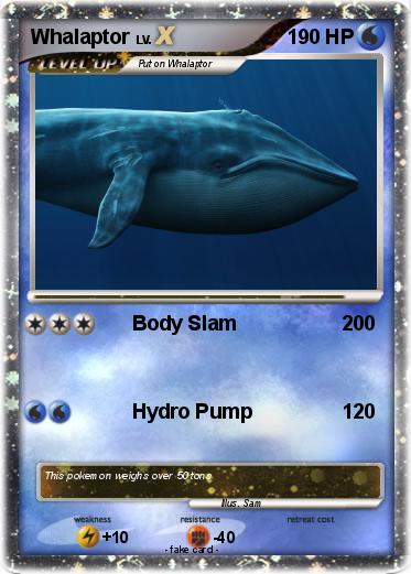 Pokemon Whalaptor