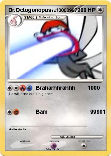 Pokemon Dr.Octogonopus