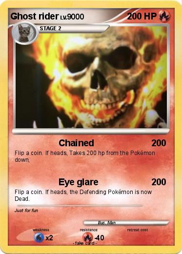 Pokemon Ghost rider