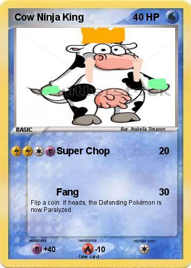 Pokemon Cow Ninja King