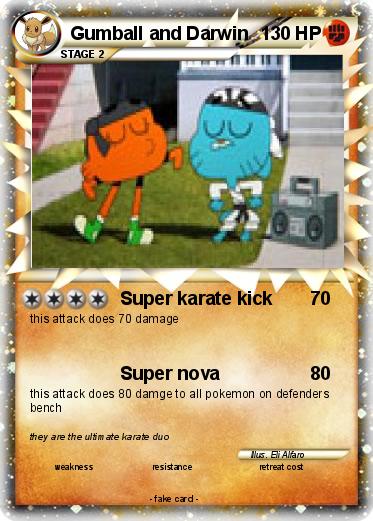 Pokemon Gumball and Darwin