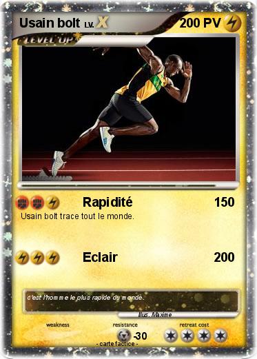 Pokemon Usain bolt