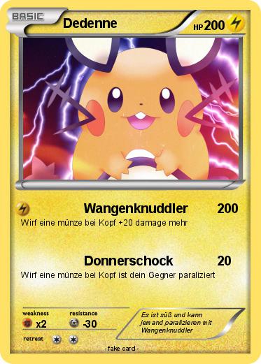Pokemon Dedenne