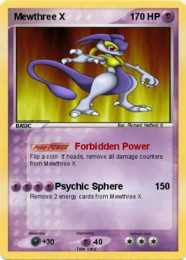 Pokemon Mewthree X