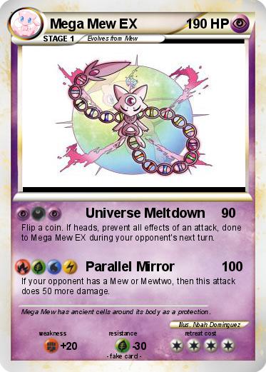 Pokemon Mega Mew EX