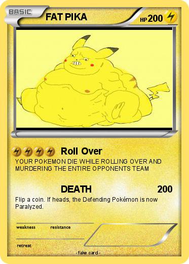 Pokemon FAT PIKA