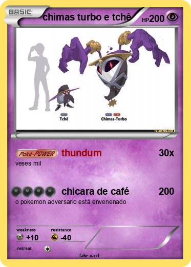 Pokemon chimas turbo e tchê