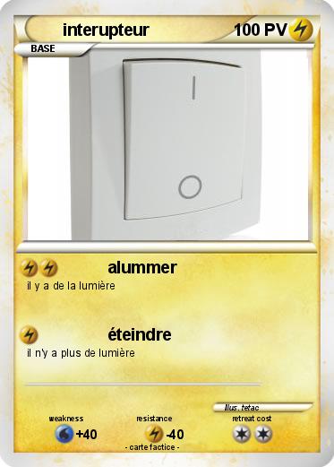 Pokemon interupteur