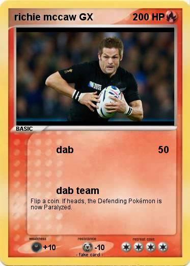 Pokemon richie mccaw GX