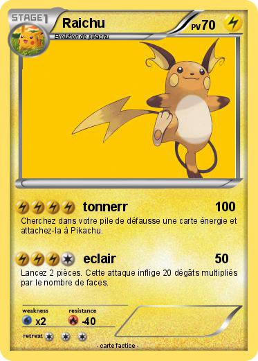 Pokemon Raichu