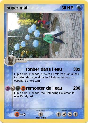 Pokemon super mat