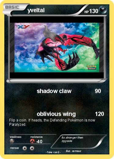 Pokemon yveltal