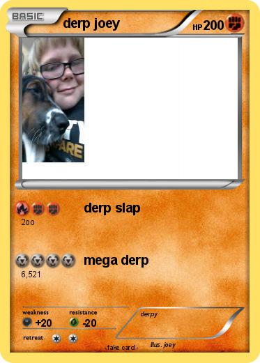 Pokemon derp joey
