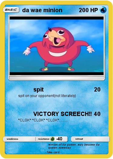 Pokemon da wae minion