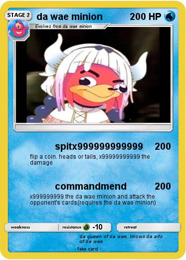 Pokemon da wae minion