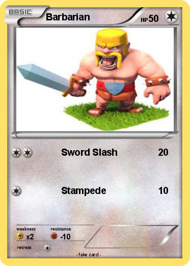 Pokemon Barbarian