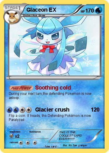 Pokemon Glaceon EX