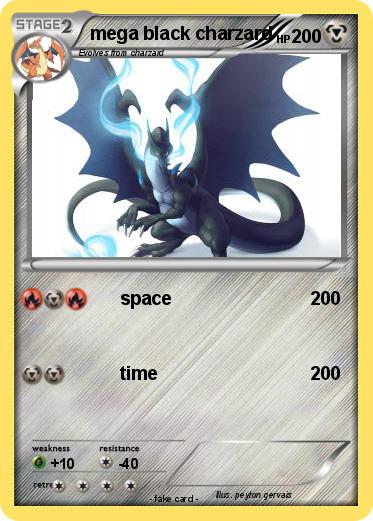 Pokemon mega black charzard