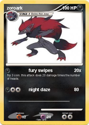 Pokemon zoroark