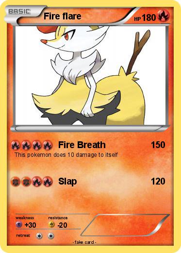 Pokemon Fire flare