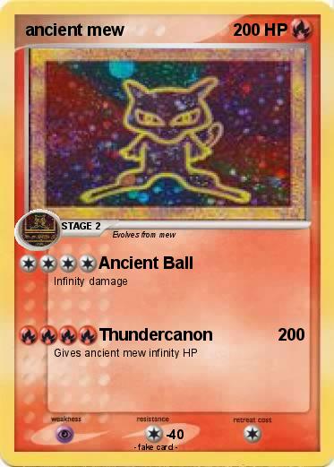Pokemon ancient mew