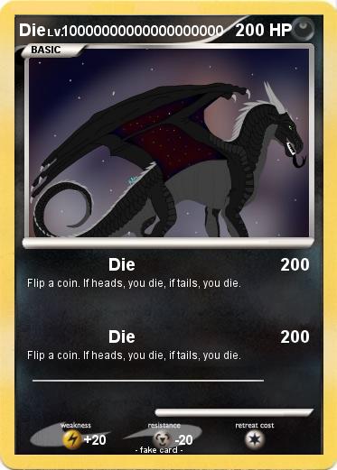 Pokemon Die