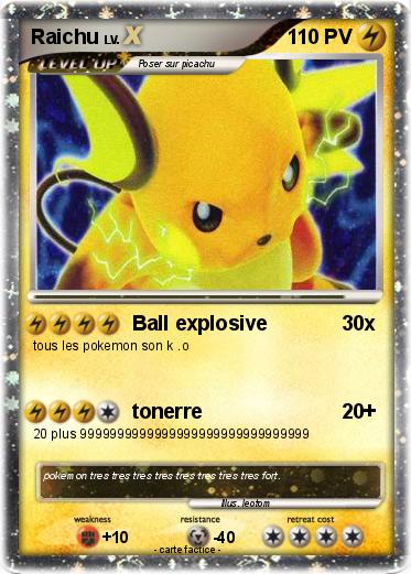 Pokemon Raichu