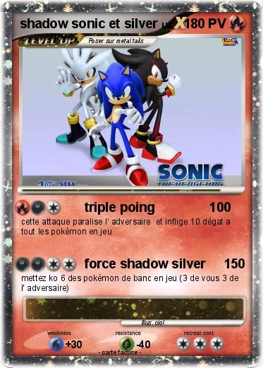 Pokemon shadow sonic et silver