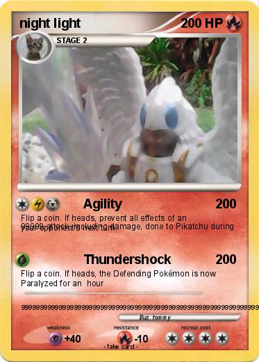Pokemon night light