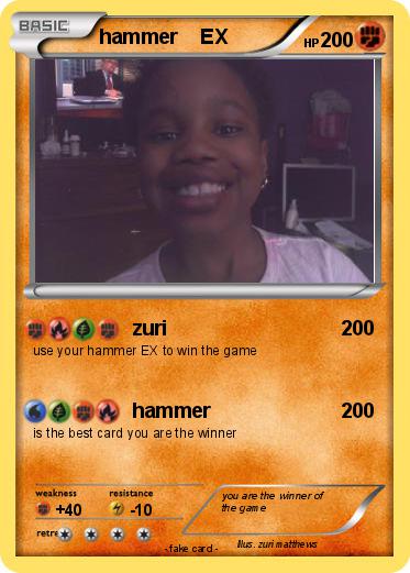 Pokemon hammer    EX