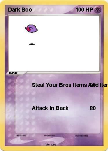 Pokemon Dark Boo