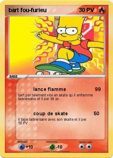 Pokemon bart fou-furieu
