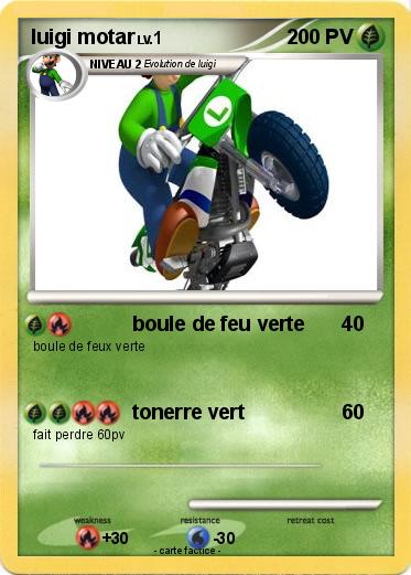 Pokemon luigi motar