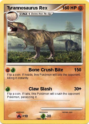 Pokemon Tyrannosaurus Rex