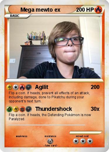 Pokemon Mega mewto ex