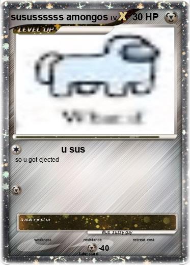 Pokemon susussssss amongos