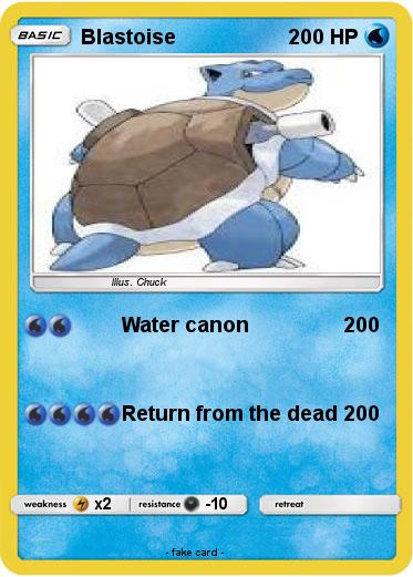 Pokemon Blastoise